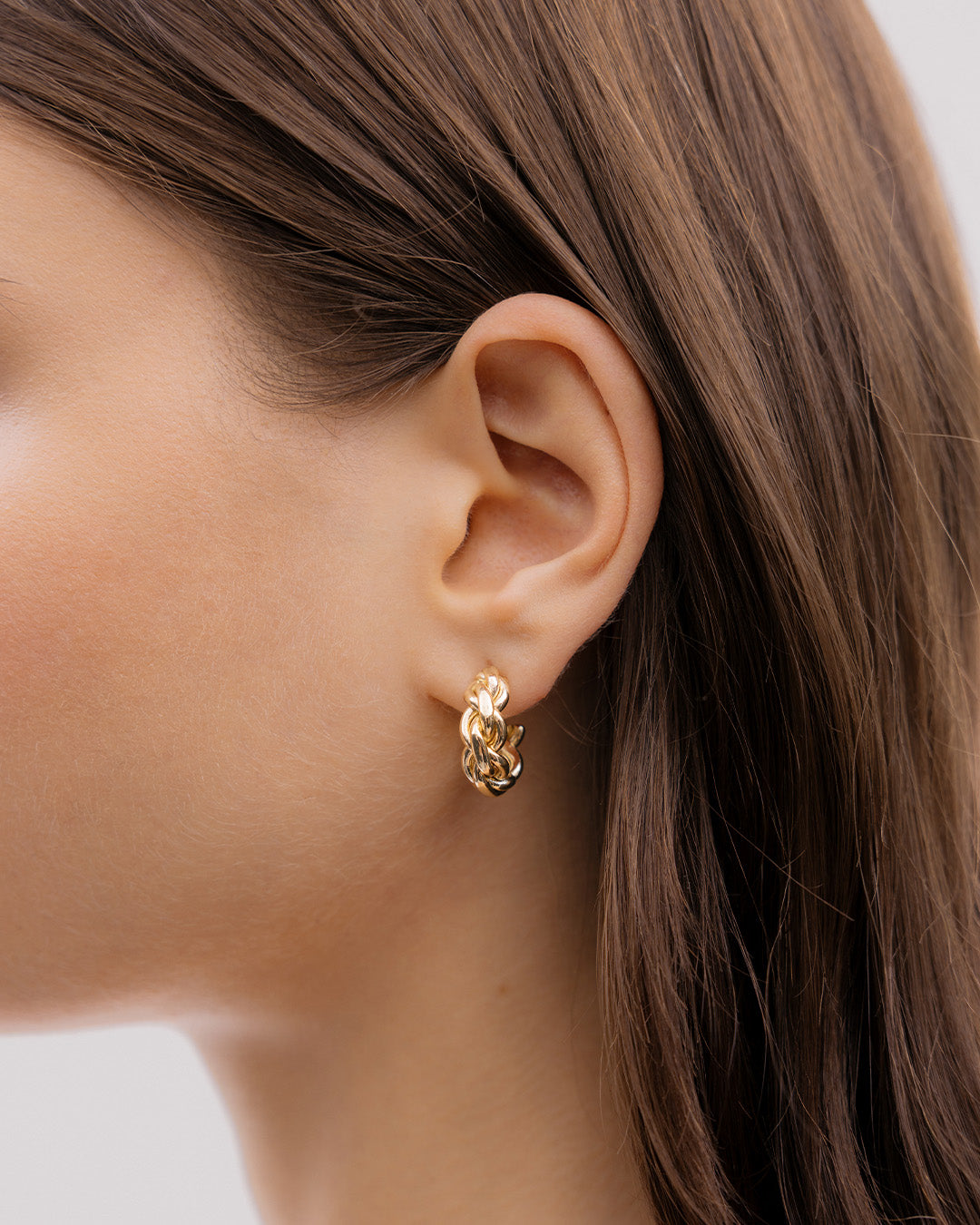 Candongas Enlazadas Oro