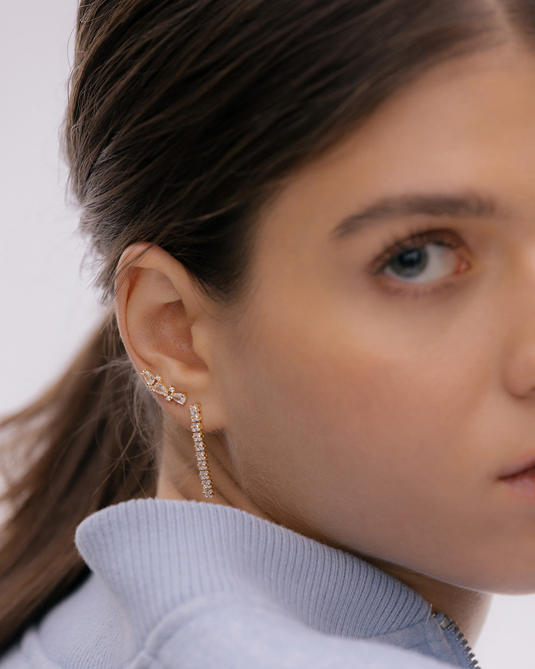 Aretes Midi Cristales