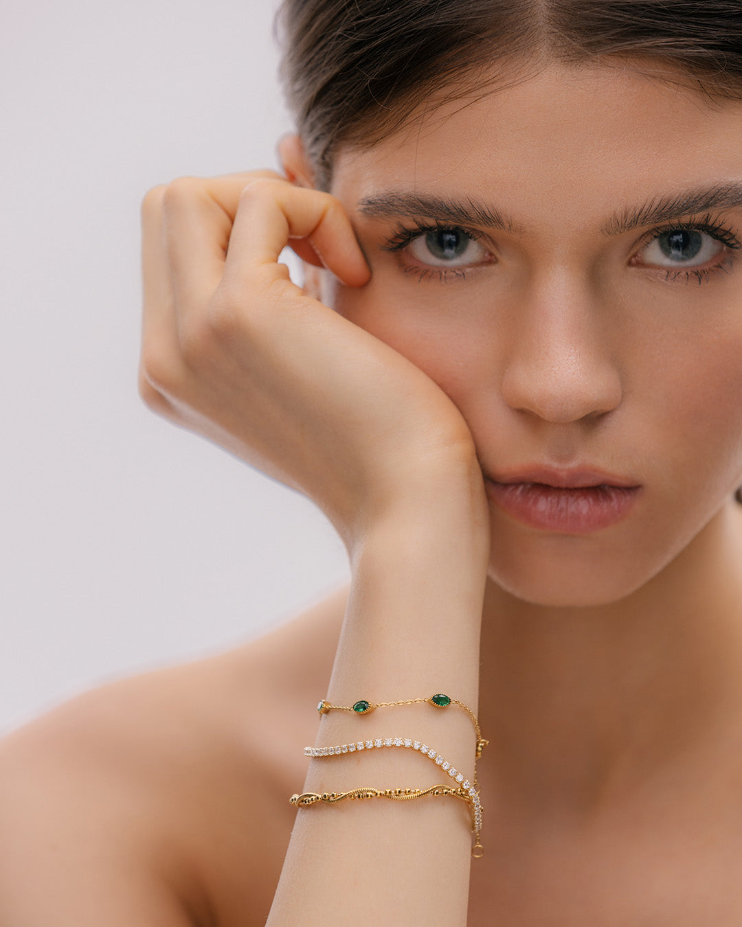 Pulsera Tennis Clásica Cristal