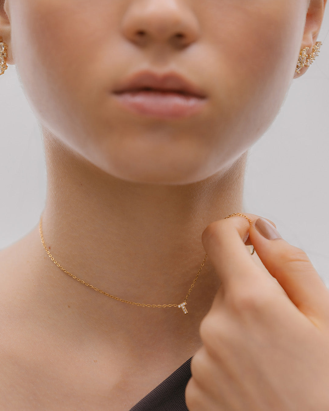 Collar de Letras Cristales