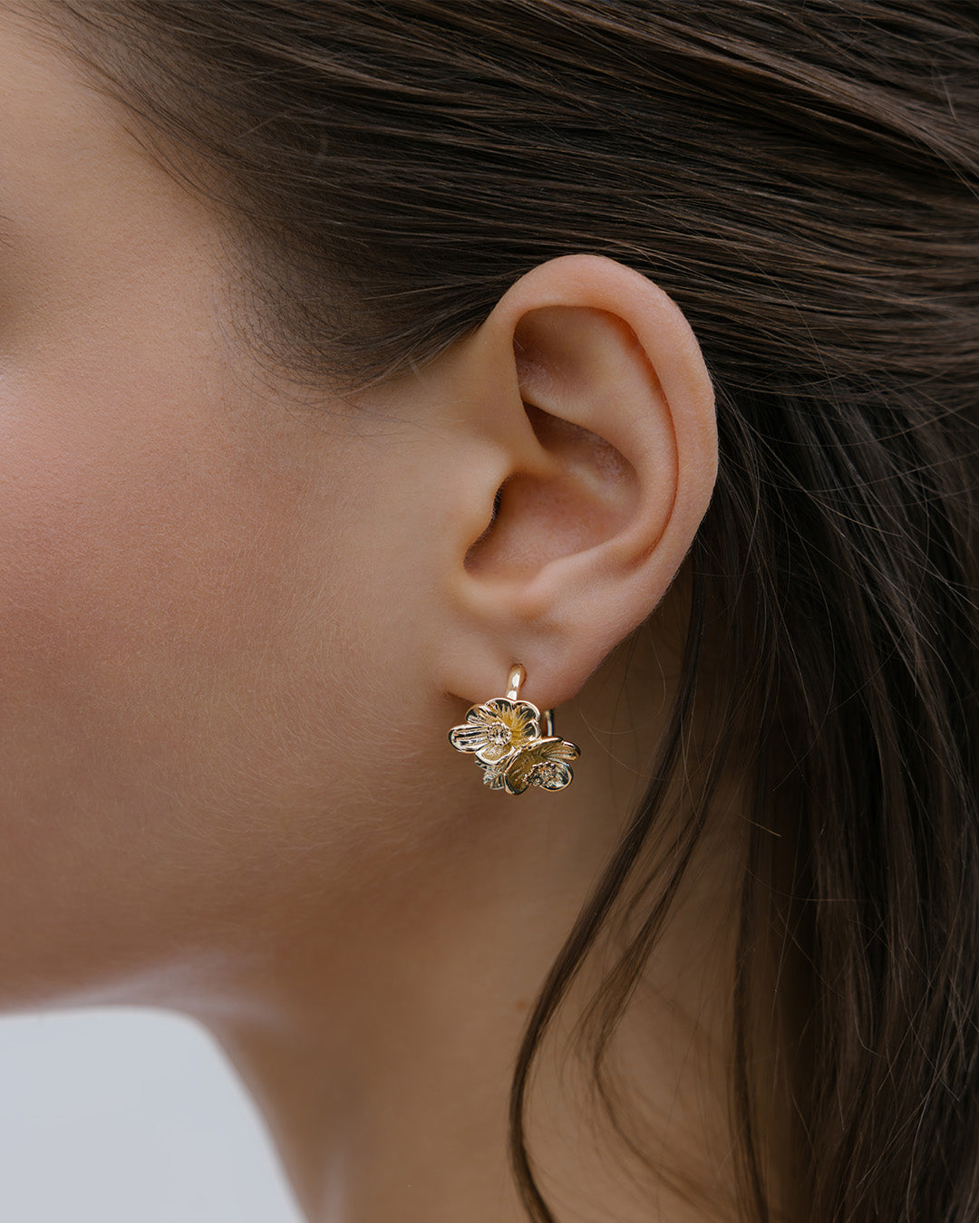 Candongas Flores Oro