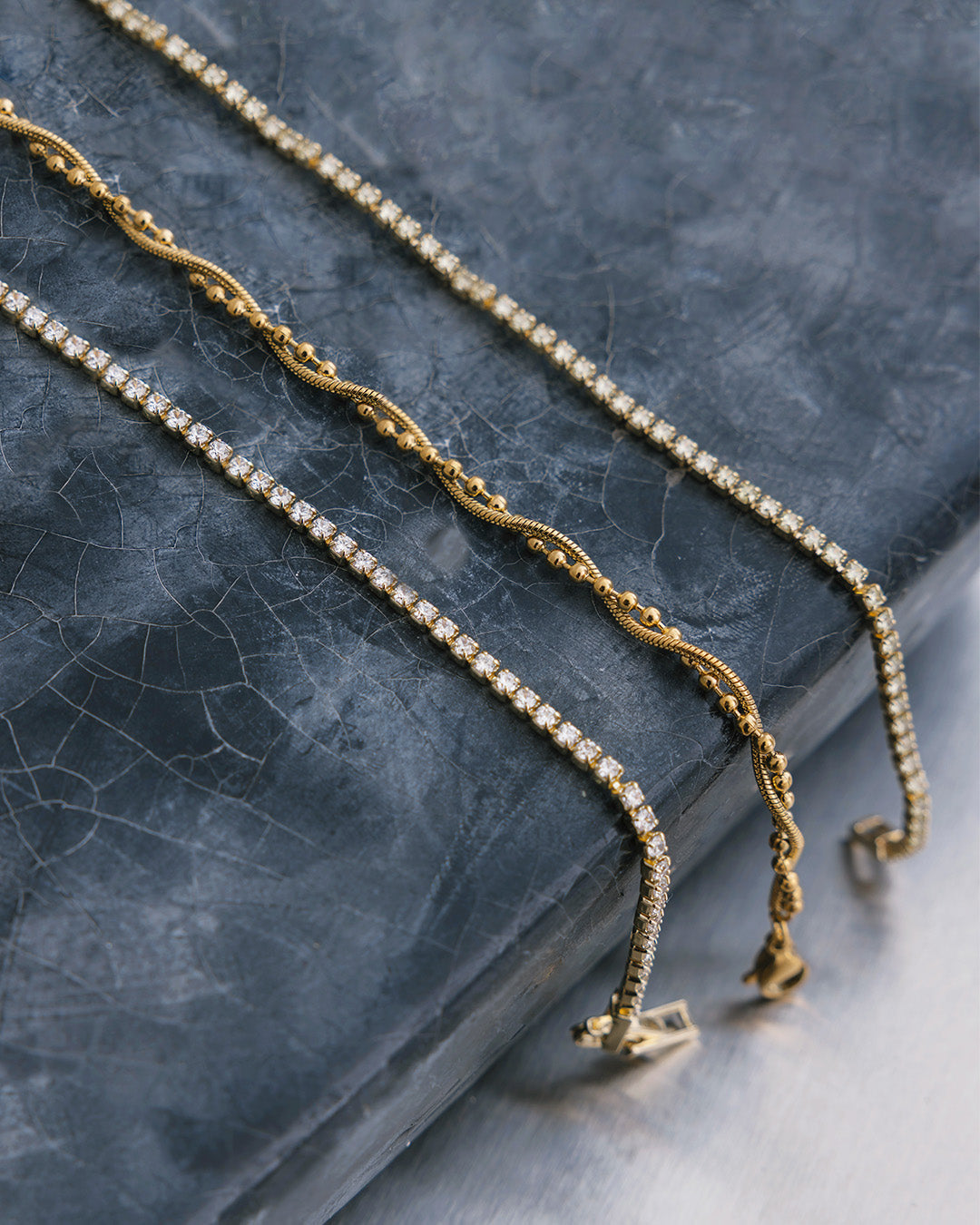 Pulsera Tennis Clásica Cristal