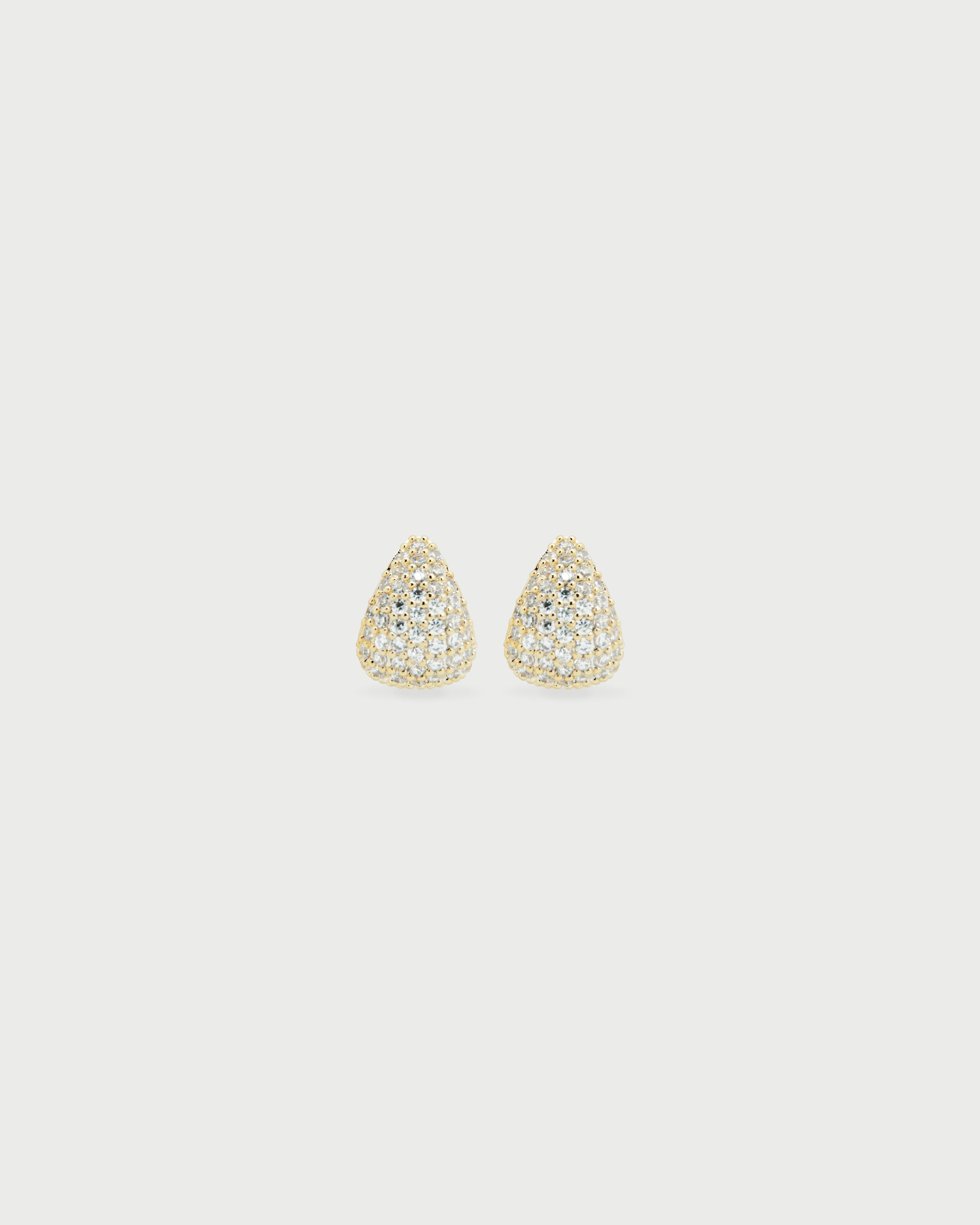 Aretes Gota Pavé