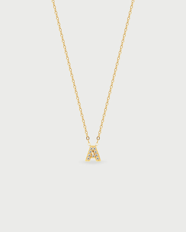 Collar de Letras Cristales