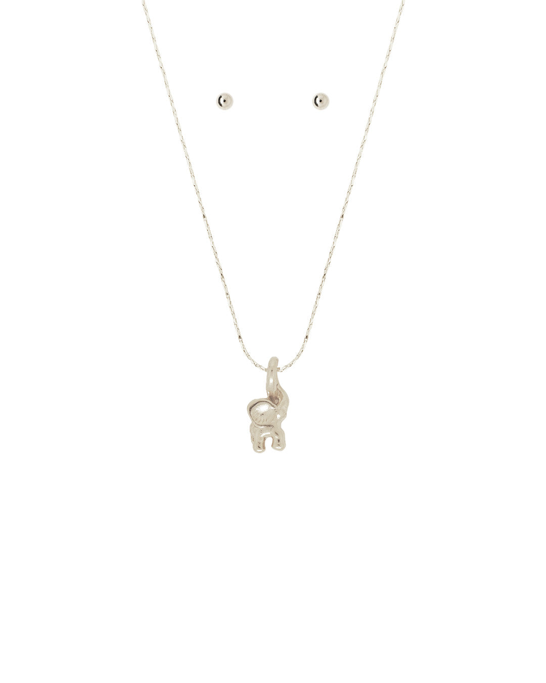 Set de Collar y Aretes Marfil