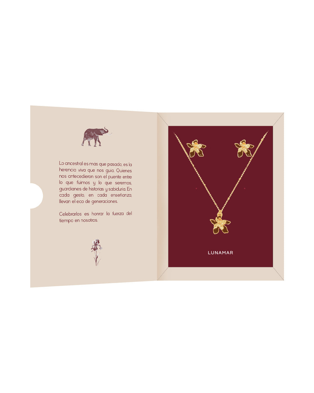 Set de Collar y Aretes Ancestra