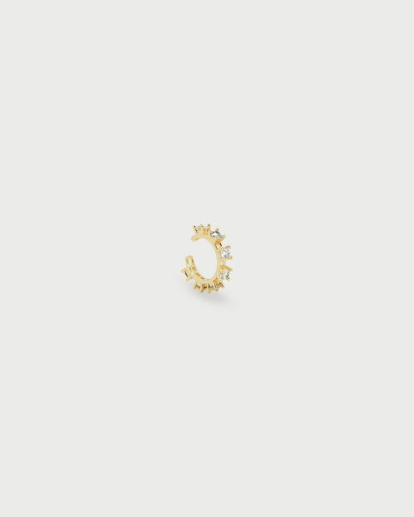 Earcuff Cristales Oro