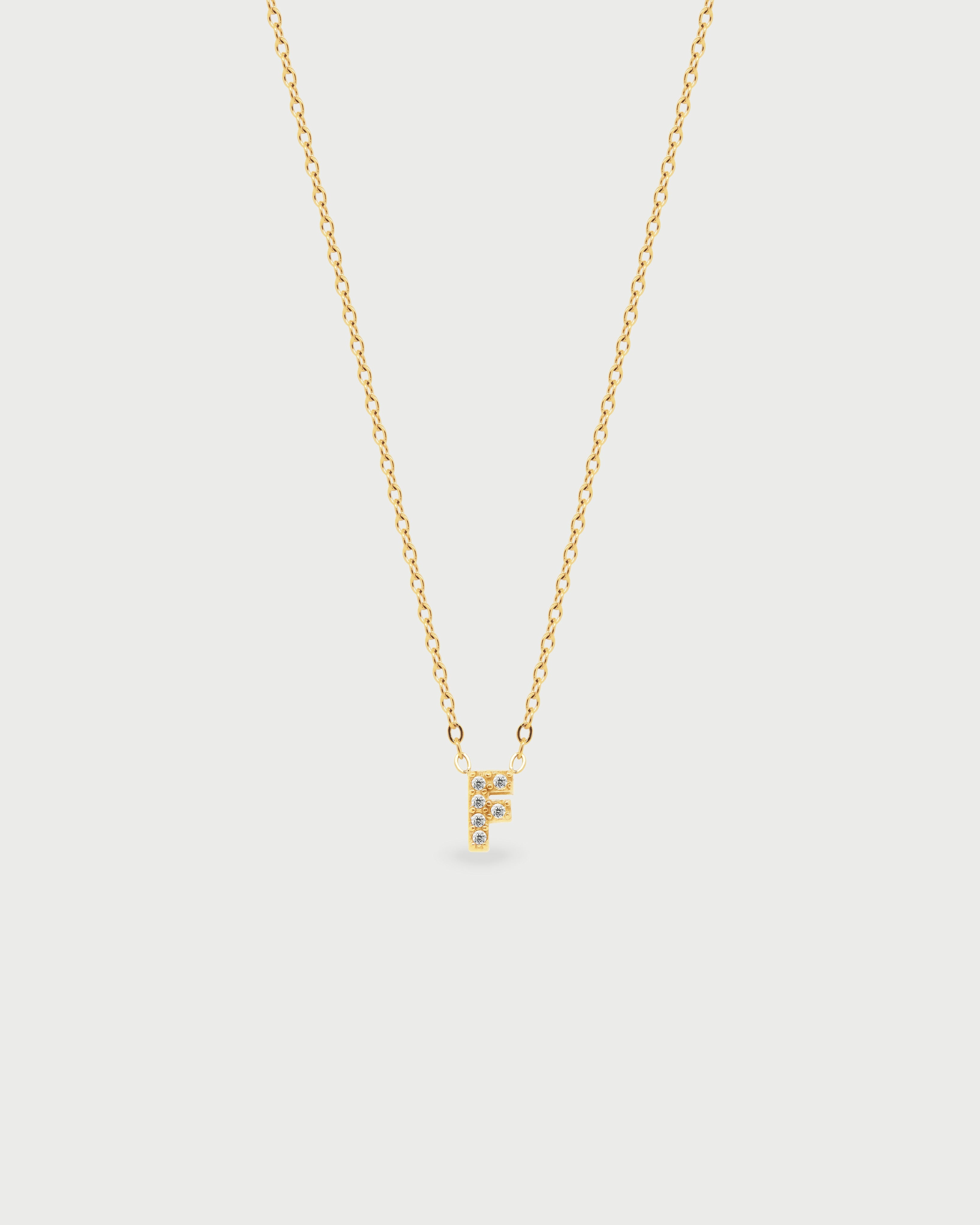 Collar de Letras Cristales