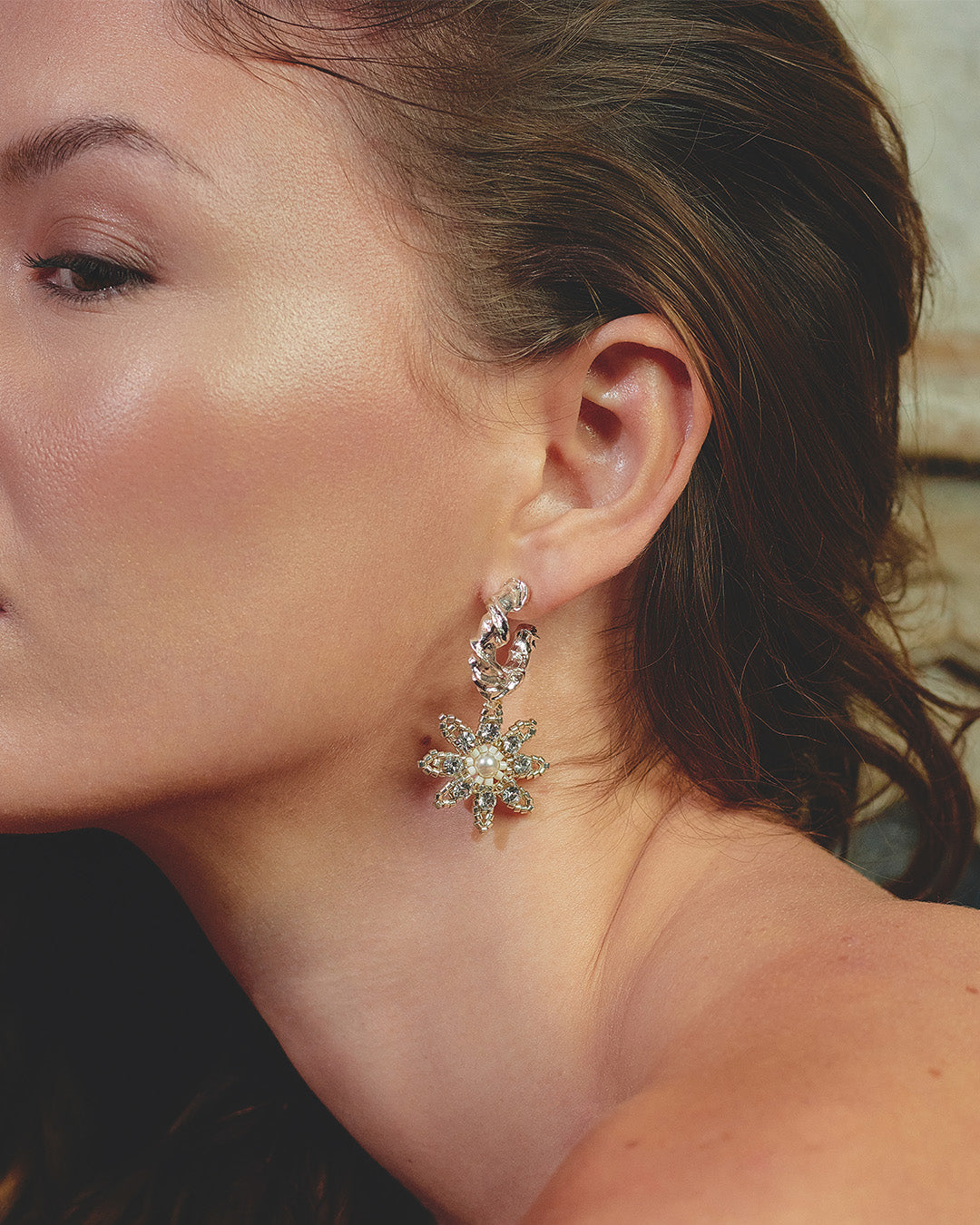 Candongas Flor Miyuki