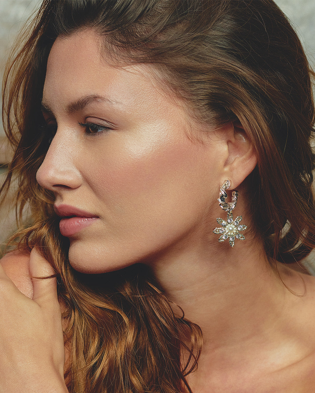 Candongas Flor Miyuki