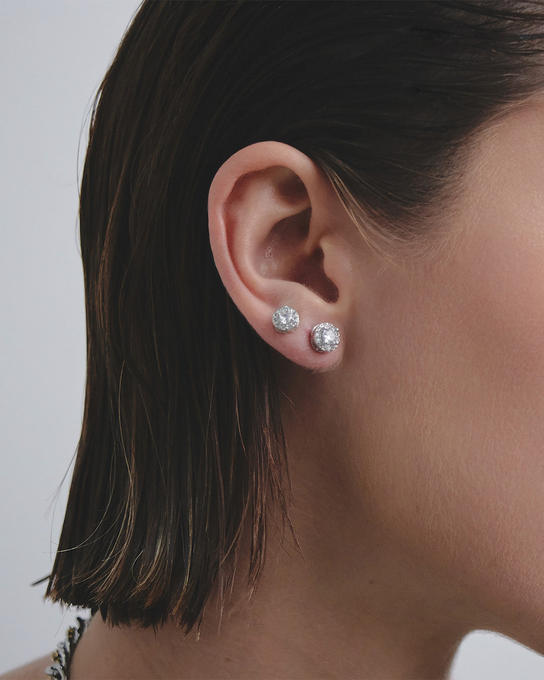 Aretes Cristal Esencial Midi