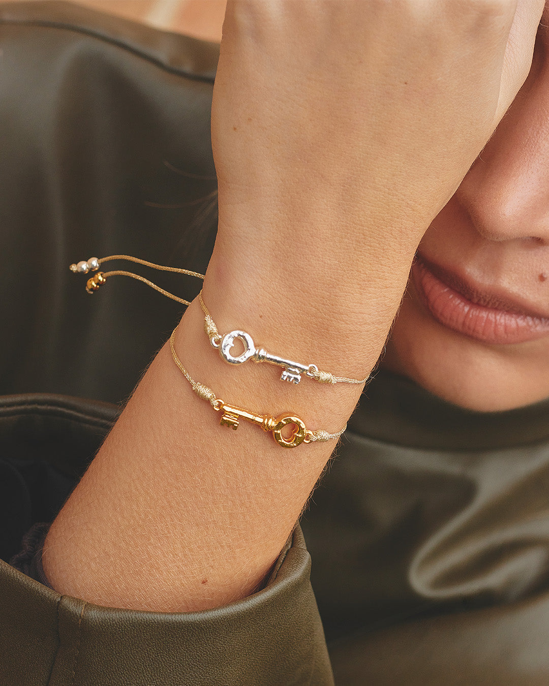 Set de 2 Pulseras Key
