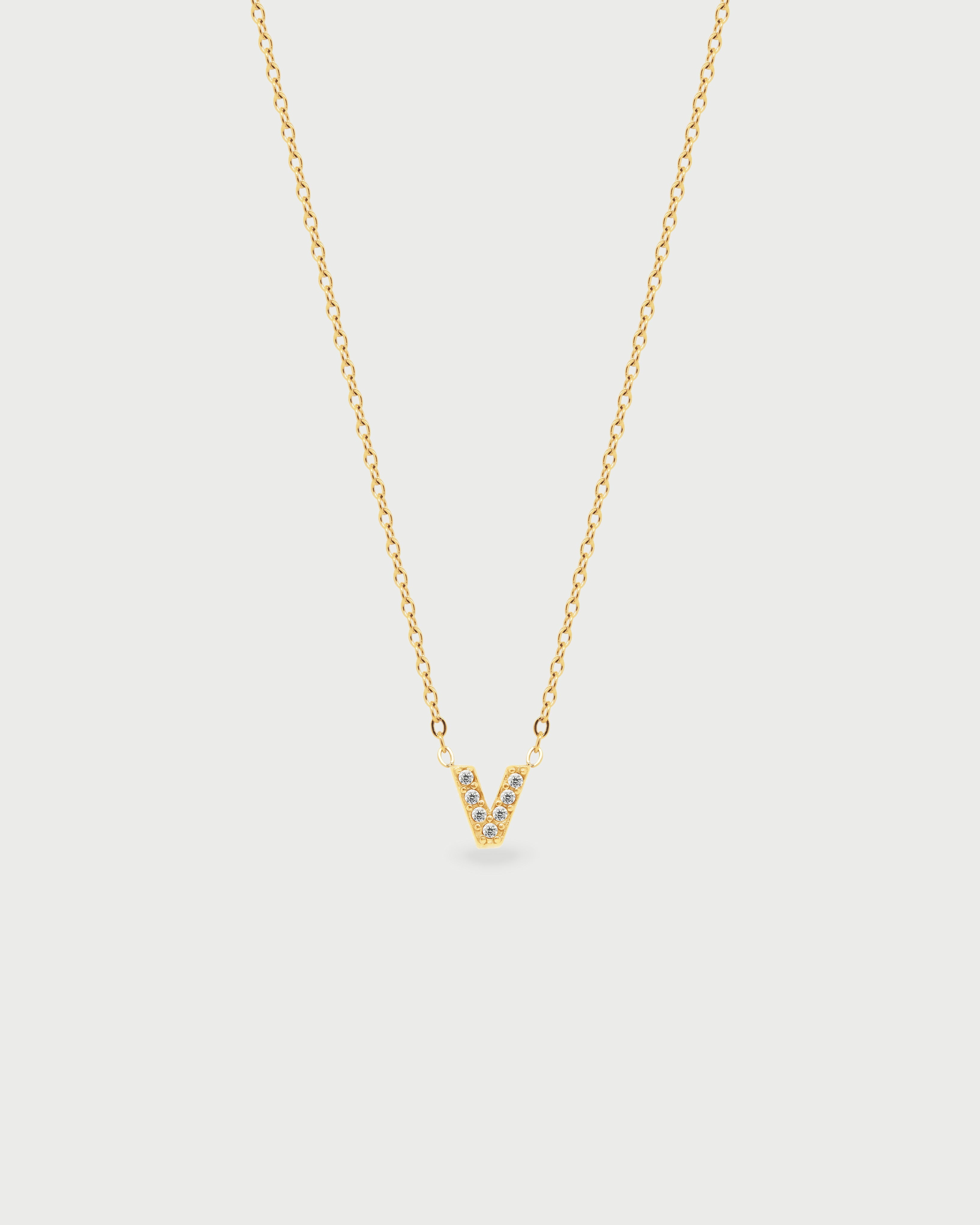 Collar de Letras Cristales